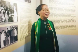 Anh hùng Lực lượng Vũ trang Nhân dân Trương Thị Khuê.