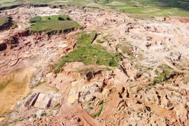 Một khu vực khai thác mỏ. (Nguồn: File)