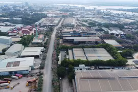 Khu công nghiệp Biên Hòa 1 hiện có gần 70 doanh nghiệp đang hoạt động. (Ảnh: Công Phong/TTXVN)