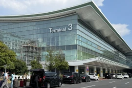 Sân bay quốc tế Haneda ở thủ đô Tokyo. (Ảnh: Phạm Tuân/TTXVN)