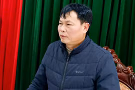 Ông Lữ Văn Đương khi đang giữ chức Phó Chủ tịch UBND xã Sơn Lâm. (Nguồn: Báo và Phát thanh Truyền hình Nghệ An)