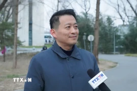 Giáo sư Khúc Cường. (Ảnh: Quang Hưng/TTXVN)