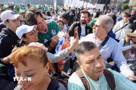 Airbnb dự báo World Cup 2026 lập kỷ lục nhu cầu lưu trú tại Mexico. (Ảnh minh họa: Phi Hùng/TTXVN)