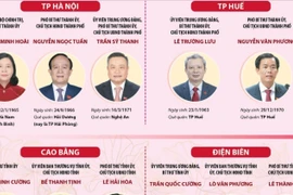 Danh sách Bí thư, Chủ tịch HĐND, Chủ tịch UBND 11 tỉnh, thành không sáp nhập