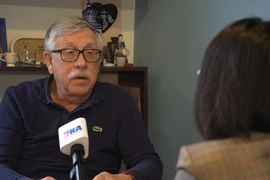 Tiến sỹ Lịch sử, Phó Giáo sư quan hệ quốc tế thuộc Học viện Ngoại giao Nga Petr Tsvetov. (Ảnh: TTXVN)