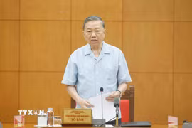 Tổng Bí thư, Chủ tịch nước Tô Lâm phát biểu. (Ảnh: Thống Nhất/TTXVN)