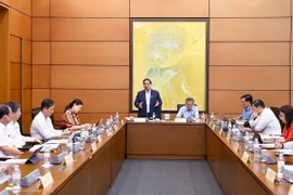 Thủ tướng Phạm Minh Chính, đại biểu Quốc hội thành phố Cần Thơ phát biểu. (Ảnh: Doãn Tấn/TTXVN)
