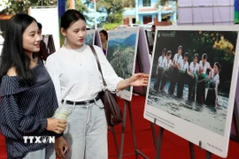 Một hoạt động trong khuôn khổ Festival Tinh hoa Tây Bắc-Điện Biên 2025. (Ảnh: Trung Kiên/TTXVN)