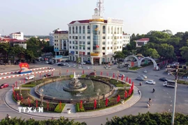 Một góc thành phố Vĩnh Yên, tỉnh Vĩnh Phúc. (Ảnh: Hoàng Hùng/TTXVN)