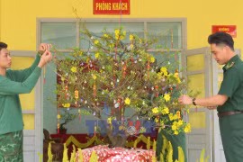 Mùa Xuân theo chân người lính tại tuyến đầu biên giới Tây Nam