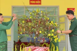 Mùa Xuân theo chân người lính tại tuyến đầu biên giới Tây Nam