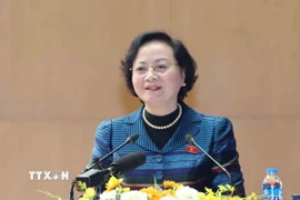 Phó Thủ tướng Chính phủ Phạm Thị Thanh Trà. (Ảnh: Phương Hoa/TTXVN)