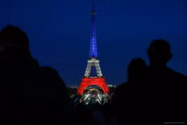 Thủ đô Paris đã tổ chức các lễ tưởng niệm trang nghiêm. (Nguồn: EC)