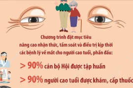 Phấn đấu 100% người cao tuổi bị đục thủy tinh thể được điều trị