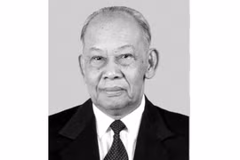 Đồng chí Đại tướng Khamtai Siphandone, nguyên Chủ tịch Ban Chấp hành Trung ương Đảng Nhân dân Cách mạng Lào, nguyên Chủ tịch nước Cộng hòa Dân chủ Nhân dân Lào. (Ảnh: TTXVN phát)
