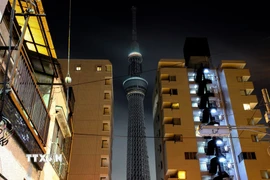Tháp Tokyo Skytree. (Nguồn: AFP/TTXVN)