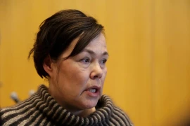 Ngoại trưởng Greenland Vivian Motzfeldt. (Nguồn: File)