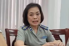 Bà Nguyễn Thị Phương Lan - nguyên Chi cục trưởng Chi cục Thi hành án dân sự Đồng Hới (tỉnh Quảng Bình trước đây) bị khởi tố. (Nguồn: Lao Động)