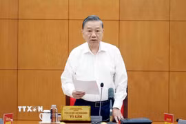 Tổng Bí thư, Chủ tịch nước Tô Lâm phát biểu. (Ảnh: Thống Nhất/TTXVN)