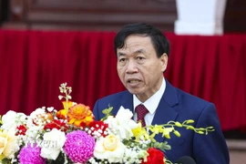 Chủ tịch Ủy ban Nhân dân tỉnh Điện Biên Lê Văn Lương. (Nguồn: TTXVN)