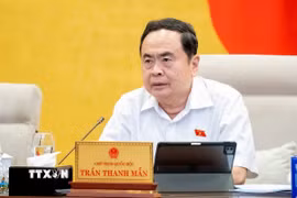 Ủy viên Bộ Chính trị, Chủ tịch Quốc hội Trần Thanh Mẫn. (Nguồn: TTXVN)