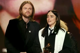 Finneas và Billie Eilish tại Grammy 2026. (Nguồn: Getty Images)