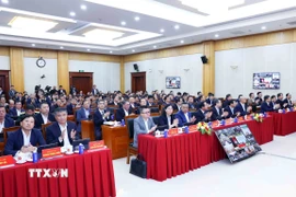 Đại biểu tham dự hội nghị. (Ảnh: Phương Hoa/TTXVN)