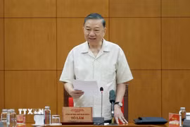 Tổng Bí thư, Chủ tịch nước Tô Lâm phát biểu. (Ảnh: Thống Nhất/TTXVN)