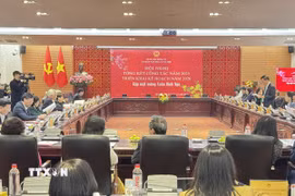 Quang cảnh hội nghị. (Ảnh: Hải Ngọc/TTXVN)
