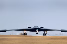 Máy bay ném bom B-2 Spirit. (Ảnh: foxnews.com/TTXVN)