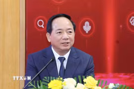 Ông Trịnh Văn Quyết, Bí thư Trung ương Đảng, Trưởng Ban Tuyên giáo và Dân vận Trung ương. (Nguồn: TTXVN)