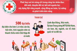 Đại hội Hội Chữ thập Đỏ Việt Nam: Đoàn kết-Đổi mới-Chuyên nghiệp-Tự cường