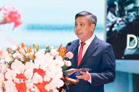 Chủ tịch Hội đồng Nhân dân thành phố Cần Thơ Đồng Văn Thanh phát biểu. (Ảnh: Doãn Tấn/TTXVN)