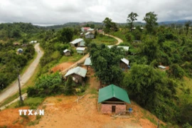 Một góc huyện Kon Plông. (Ảnh: Dư Toán/TTXVN)