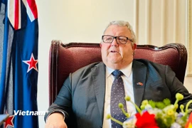 Chủ tịch Quốc hội New Zealand Gerry Brownlee. (Ảnh: Việt Đức/Vietnam+)