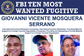 Mỹ treo thưởng việc bắt giữ Giovanni Vicente Mosquera Serrano. (Nguồn: FBI)