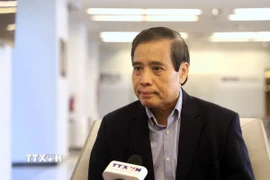 Giáo sư Vũ Minh Khương. (Ảnh Tất Đạt/TTXVN)