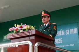 Thiếu tướng Đặng Văn Lẫm. (Ảnh: Xuân Khu/TTXVN)