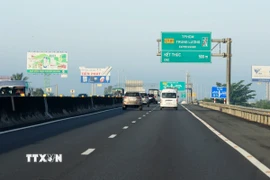 Cao tốc Thành phố Hồ Chí Minh-Trung Lương. (Ảnh: Hồng Đạt/TTXVN)