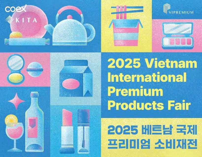 Hơn 200 doanh nghiệp dự triển lãm mỹ phẩm và đồ gia dụng cấp cao VIPREMIUM 2025