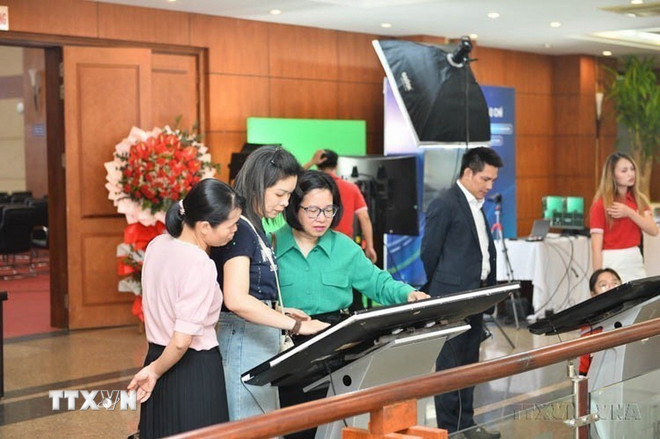Khai trương Tòa soạn điện tử Báo Hải Phòng (tên miền baohaiphong.vn), đưa báo Hải Phòng từng bước trở thành cơ quan báo chí đa phương tiện, hoàn thành tốt hơn nhiệm vụ trong kỷ nguyên số. (Ảnh: TTXVN phát) ttxvn-bao-chi-cach-mang-viet-nam-tien-phong-doi-moi-va-sang-tao-8091992-26.jpg