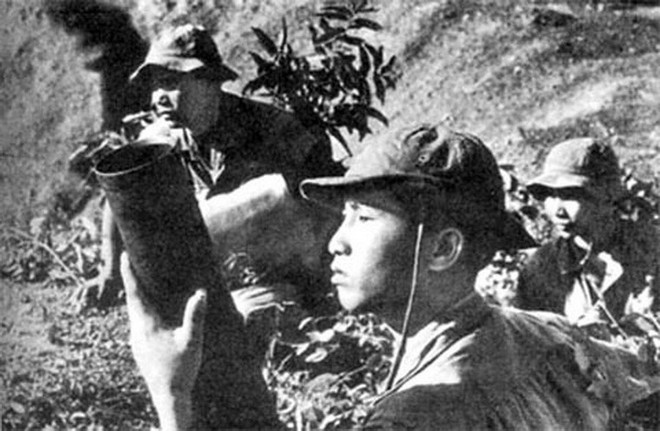 Bộ đội anh dũng chiến đấu trong Thành cổ Quảng Trị.