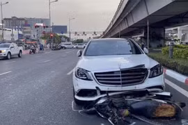 Hiện trường vụ tai nạn (Nguồn: Công an cung cấp)