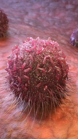 Tế bào ung thư. (Nguồn: scitechdaily.com)