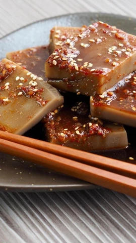 Một món thạch (muk) của Hàn Quốc. (Nguồn: Korea Times)