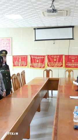 Phòng An ninh chính trị nội bộ đã ra quyết định khởi tố vụ án hình sự về tội: “Lợi dụng chức vụ, quyền hạn trong khi thi hành công vụ” xảy ra tại Trung tâm Huấn luyện và thi đấu Thể dục, Thể thao tỉnh Hà Tĩnh. (Ảnh: TTXVN phát)