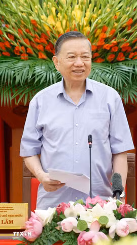Tổng Bí thư, Chủ tịch nước Tô Lâm phát biểu. (Ảnh: Thống Nhất/TTXVN)