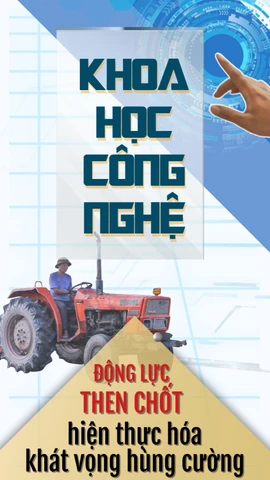 Khoa học, công nghệ - động lực then chốt hiện thực hóa khát vọng hùng cường