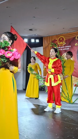 Tết Cộng đồng của người Việt tại Hungary. (Nguồn: Vietnam+)