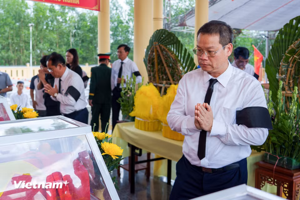 Phó Bí thư Thành ủy, Chủ tịch Ủy ban nhân dân thành phố Nguyễn Mạnh Hùng. (Ảnh: Thanh Phong/Vietnam+)